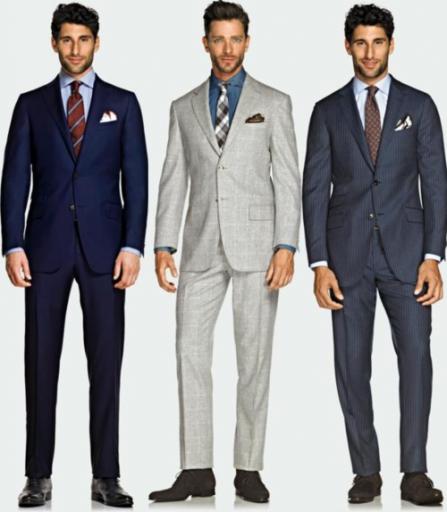 Классический мужской костюм – обязательный атрибут современного джентльмена